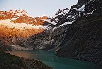 Zpad slunce - Laguna de Colantes