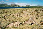 Jezero Baulárvallavatn, poloostrov Snaefellsness