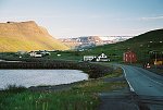 Večer ve vesnici Súđavík