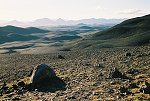 Výhled z průsmyku Möðrudalsfjallgarður