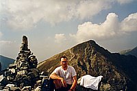 Ostrý roháč (2088 m) - vrcholové foto