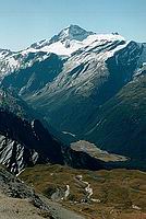 Mt. Aspiring - nejvyšší hora v národním parku