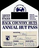 Annual Hut Pass